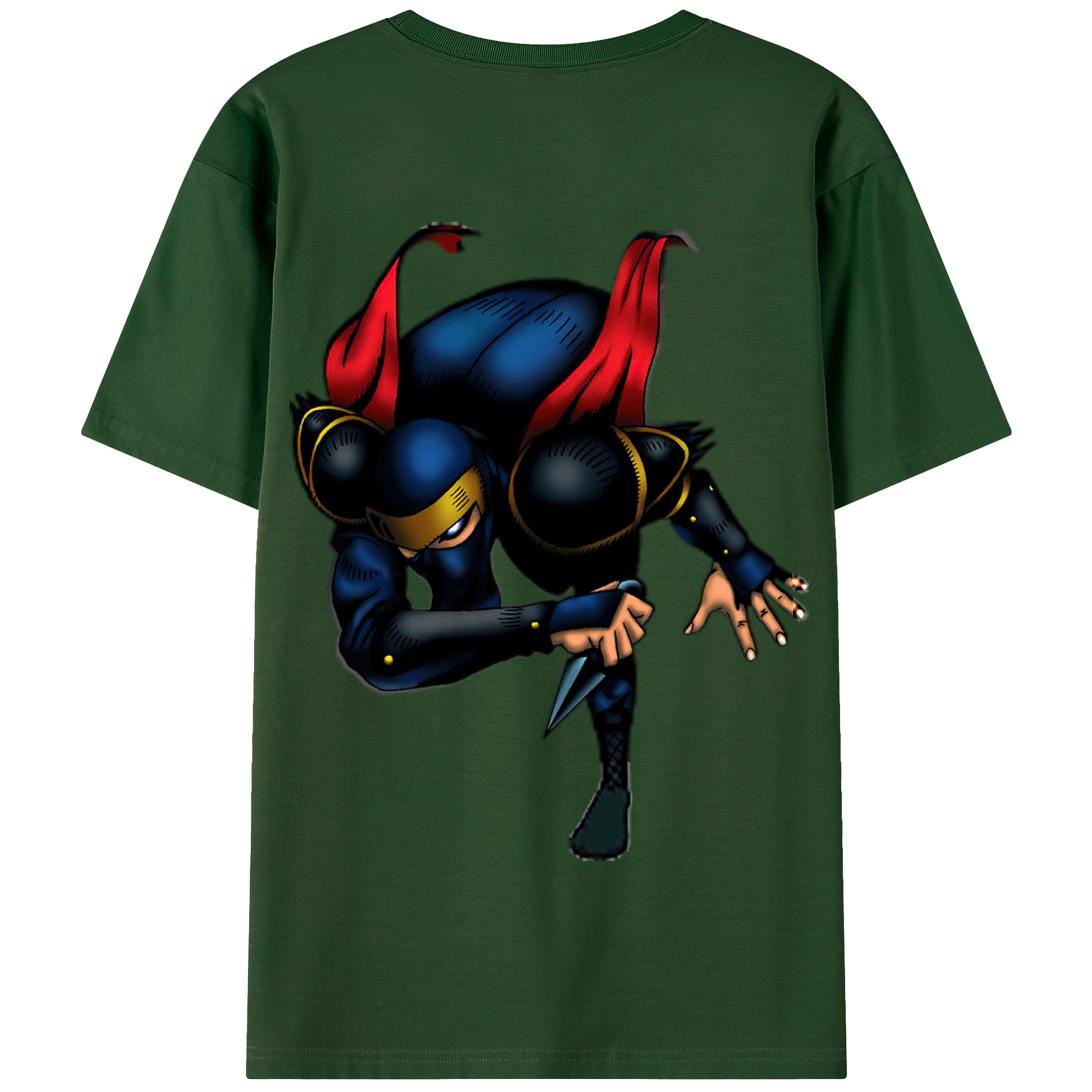 （画像用） 遊☆戯☆王 Yu-Gi-Oh! 綿100％半袖Tシャツ（背面プリント）